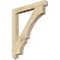 Ekena Millwork Balboa Arts & Crafts Rough Sawn Bracket, Douglas Fir, 4"W x 36"D x 42"H BKT04X36X42BOA03RDF - alternate 1